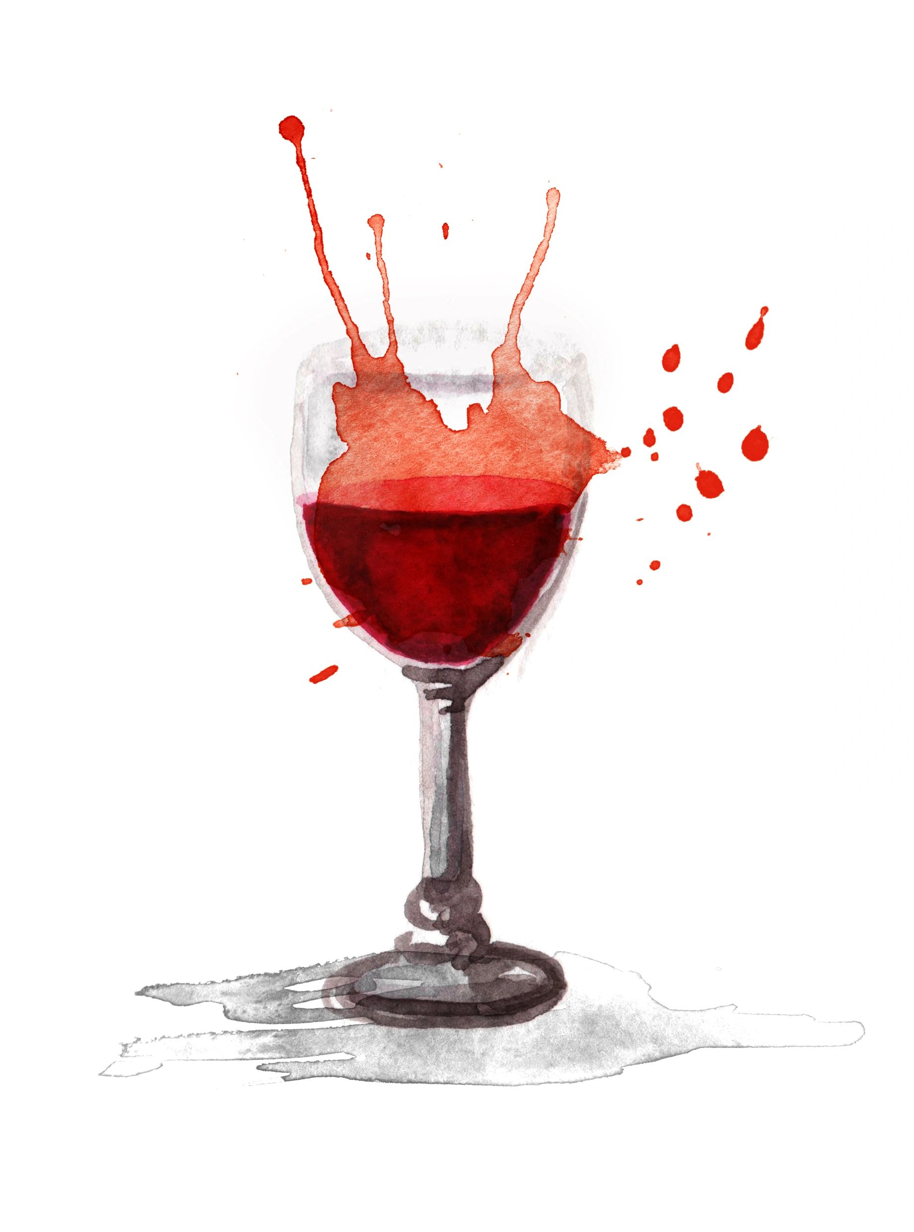 social media icons elegant wine