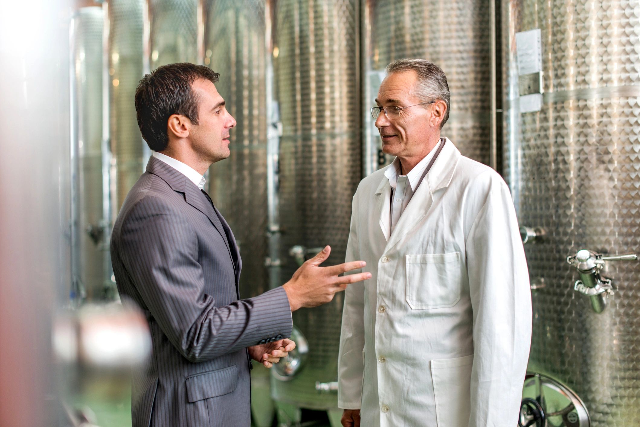 Georgian winery business partnership