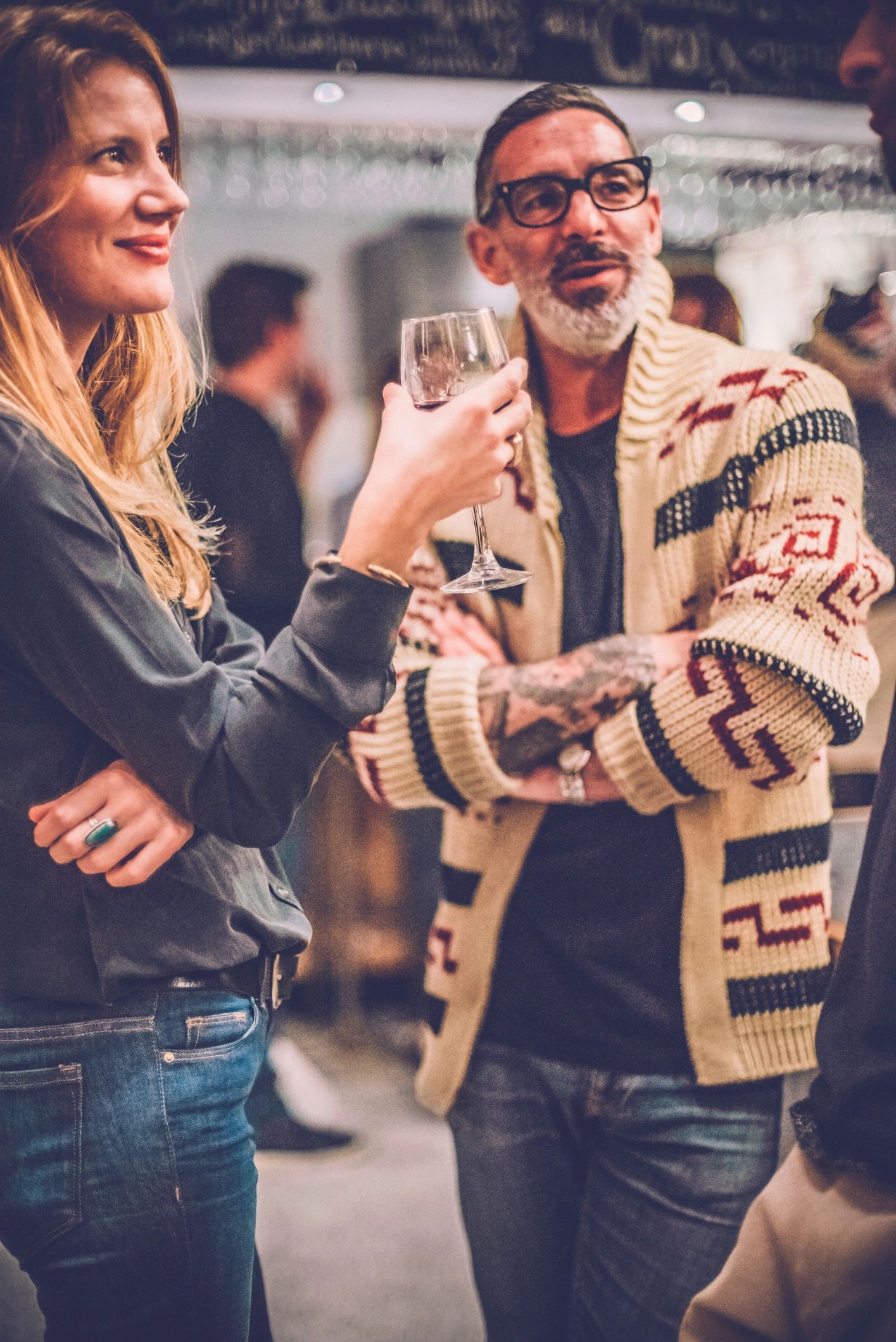 wine lifestyle people sharing