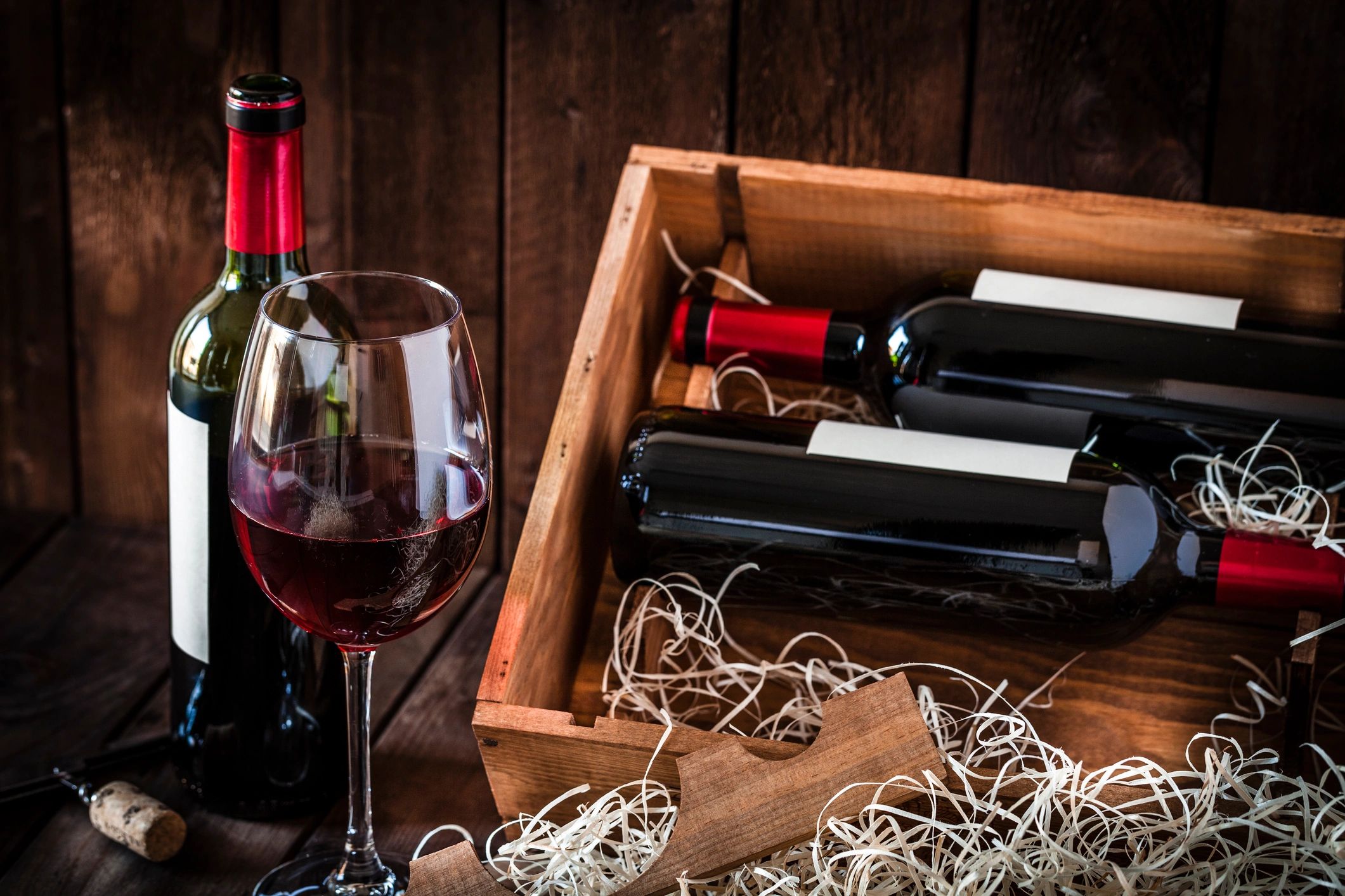 premium wine bottles